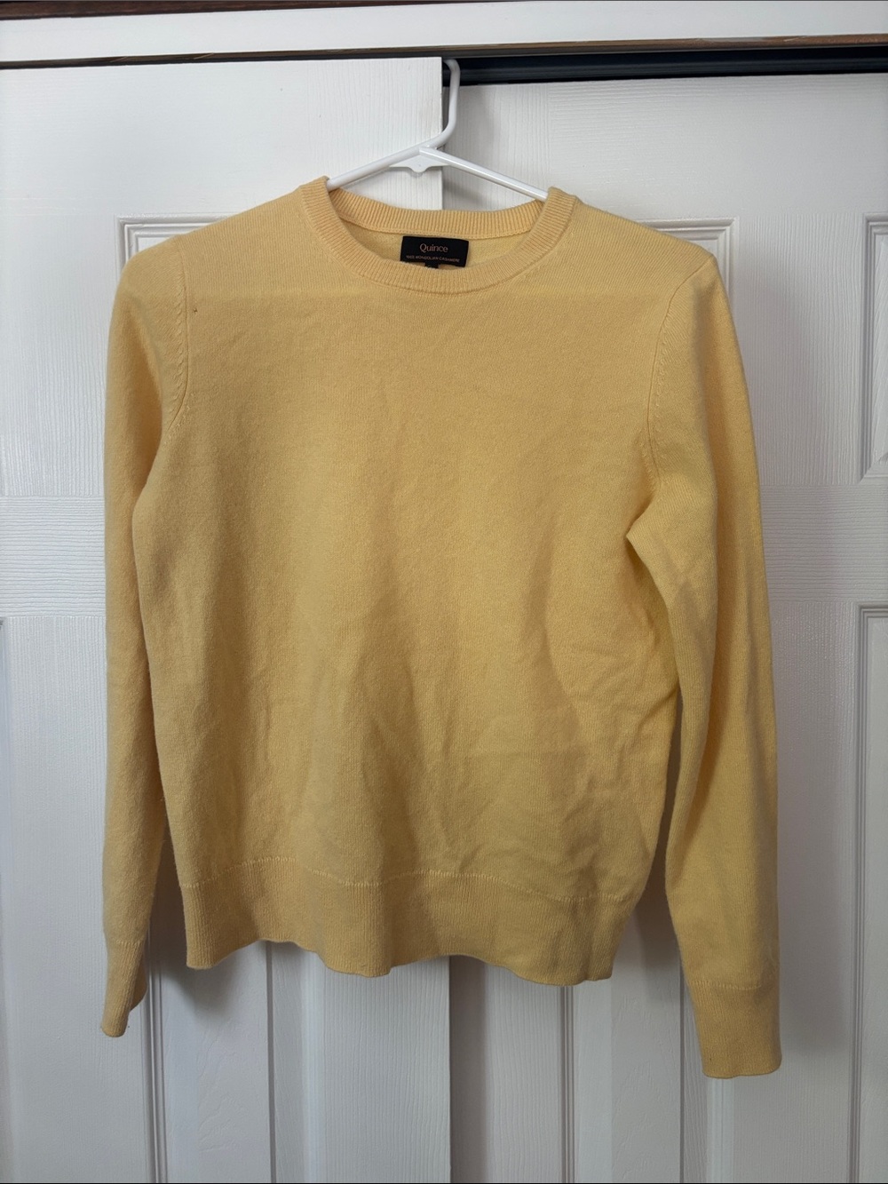 Quince Mongolian 100% Cashmere Crewneck Sweater Size XS